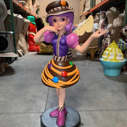 Candy Fairy Chocoline Life Size Statue - LM Treasures 