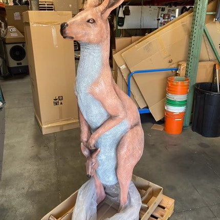 Kangaroo Life Size Statue - LM Treasures 