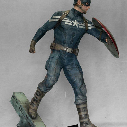 Captain America Life Size Statue From The Winter Soldier - LM Treasures 