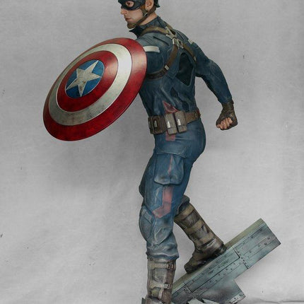 Captain America Life Size Statue From The Winter Soldier - LM Treasures 