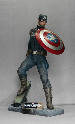 Captain America Life Size Statue From The Winter Soldier - LM Treasures 