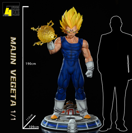 Majin Vegeta Life Size Statue 1:1 - LM Treasures 