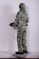 Green Tactical Soldier Life Size Statue - LM Treasures 