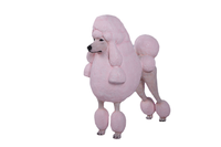 Pink French Poodle Life Size Statue - LM Treasures Life Size Statues & Prop Rental