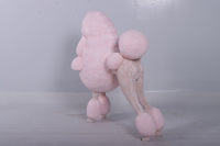 Pink French Poodle Life Size Statue - LM Treasures Life Size Statues & Prop Rental