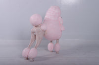 Pink French Poodle Life Size Statue - LM Treasures Life Size Statues & Prop Rental