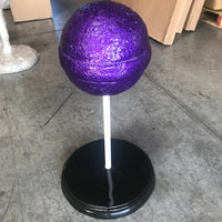 Small Purple Sugar Pop Over Sized Statue - LM Treasures Life Size Statues & Prop Rental