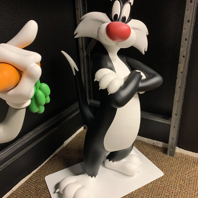Looney Tunes Sylvester The Cat Life Size Statue LM Treasures - MM