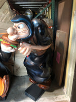 Rare Popeye "Sea Hag" Life Size Pre-Owned Statue Store Display - LM Treasures 