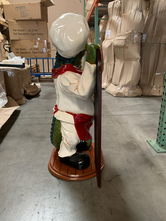 Crocodile Butler Life Size Statue - LM Treasures Life Size Statues & Prop Rental