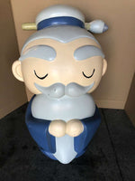 Old Man Avatar Japanese Character Store Display "Eyes Closed" - Pre-Owned - LM Treasures 