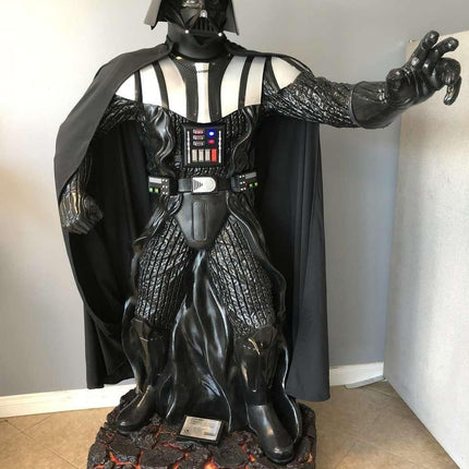 Star Wars Darth Vader Anakin Skywalker Life Size Statue Light Up Disney - LM Treasures 