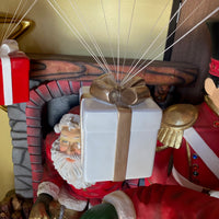 Gold Hanging Parachute Gift Life Size Statue - LM Treasures 