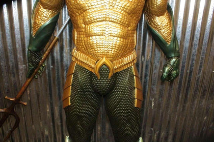 Aquaman Life Size Statue 2018 Movie Prop (New Armor) Jason Momoa - LM Treasures 