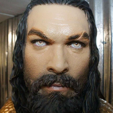 Aquaman Life Size Statue 2018 Movie Prop (New Armor) Jason Momoa - LM Treasures 