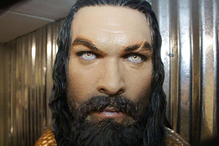 Aquaman Life Size Statue 2018 Movie Prop (New Armor) Jason Momoa - LM Treasures 