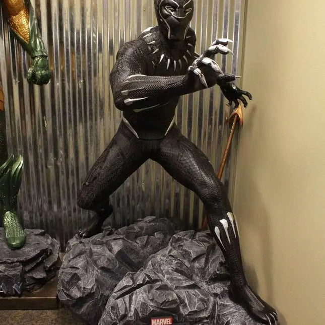 Marvel Black Panther T'Challa Life Size Statue LM Treasures - MM