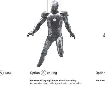 Iron Man (MK43) Life Size Statue from Avengers: Age Of Ultron - LM Treasures 