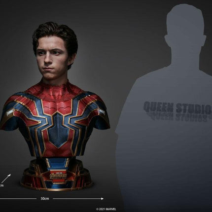 Marvel Iron Spider-Man Life Size Bust Statue - LM Treasures 
