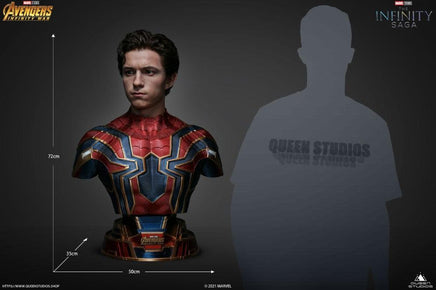 Marvel Iron Spider Man Life Size Bust Statue - LM Treasures 