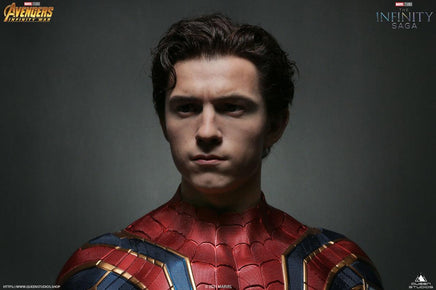 Marvel Iron Spider Man Life Size Bust Statue - LM Treasures 