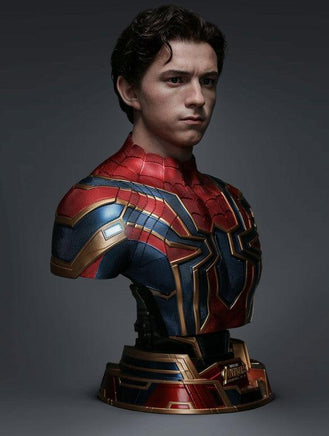 Marvel Iron Spider Man Life Size Bust Statue - LM Treasures 