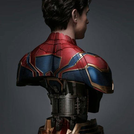 Marvel Iron Spider-Man Life Size Bust Statue - LM Treasures 