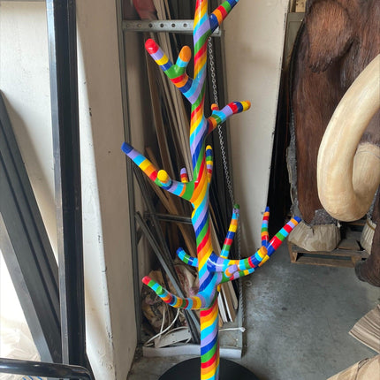 Rainbow Candy Tree Over Sized Statue - LM Treasures 