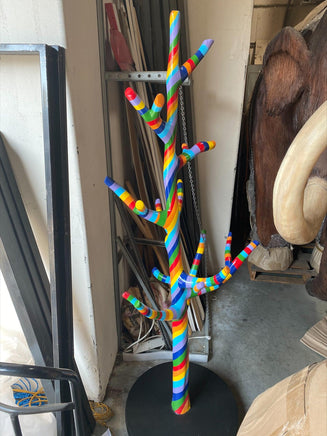 Rainbow Candy Tree Over Sized Statue - LM Treasures 