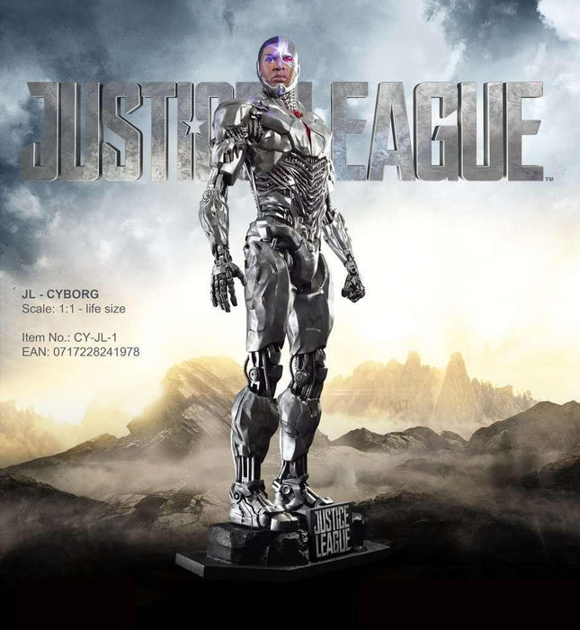 Cyborg From Justice League Life Size Statue - LM Treasures 