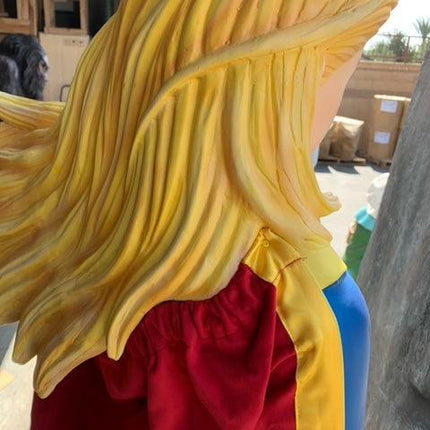 Muscle Girl Super Hero Life Size Statue - LM Treasures 
