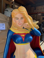 Muscle Girl Super Hero Life Size Statue - LM Treasures 
