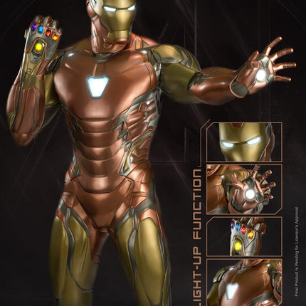 Avengers: Endgame Iron Man Mark 85 Special Edition Life Size Statue - LM Treasures 
