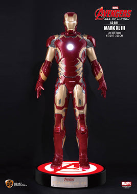 Iron Man Avengers: Age of Ultron - Iron Man Mark XLIII Life Size Statue - LM Treasures 