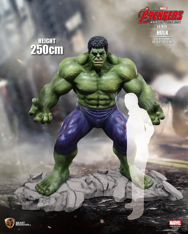 Avengers: Age Of Ultron Hulk Life Size Statue - LM Treasures