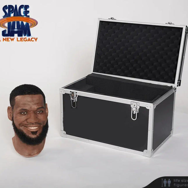 Space Jam Lebron James Silicone Head Life Size LM Treasures - MM