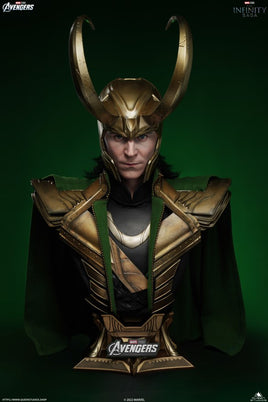 Marvel Loki Life Size Bust Statue - LM Treasures 