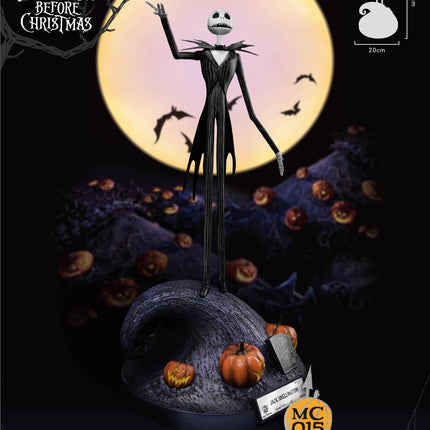 The Nightmare Before Christmas Master Craft Jack Skellington Table Top Statue - LM Treasures 