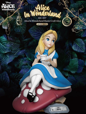 Alice In Wonderland Master Craft Alice Table Top Statue - LM Treasures 