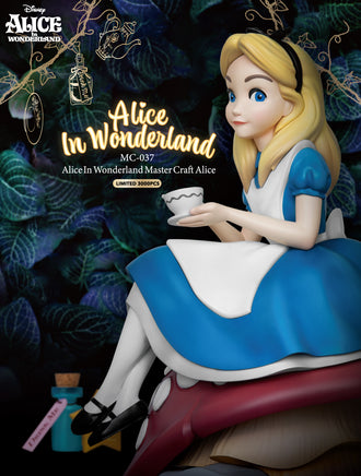 Alice In Wonderland Master Craft Alice Table Top Statue - LM Treasures 