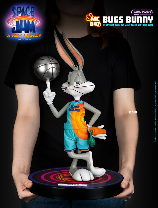 Space Jam: A New Legacy Master Craft Bugs Bunny Table Top Statue - LM Treasures 