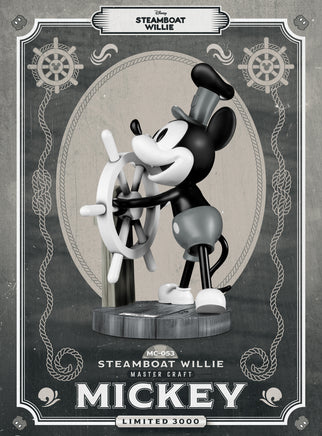 Steamboat Willie Master Craft Mickey Table Top Statue - LM Treasures 