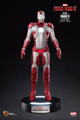 Iron Man Mark V Life Size Statue - LM Treasures 