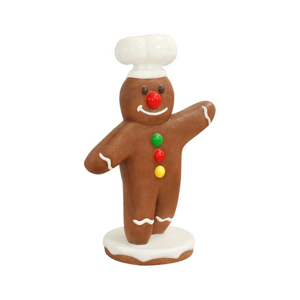 Small Gingerbread Cook Over Sized Statue - LM Treasures 
