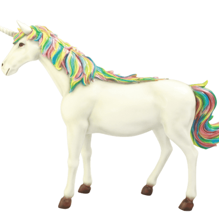 Rainbow Unicorn Life Size Statue - LM Treasures 