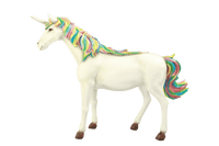 Rainbow Unicorn Life Size Statue - LM Treasures 