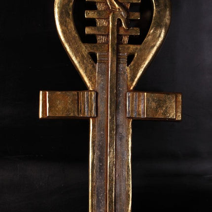 Egyptian Ankh Key Wall Décor Over Size Statue - LM Treasures 
