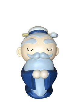 Old Man Avatar Japanese Character Store Display "Eyes Closed" - Pre-Owned - LM Treasures 