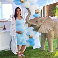 Standing Baby Elephant Statue - LM Treasures 