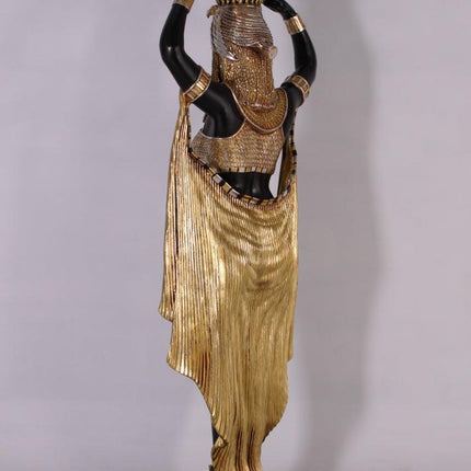 Egyptian Plant Holder Female Life Size Statue - LM Treasures 